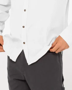 Razor Long Sleeve Rayon Shirt | Rusty Shop