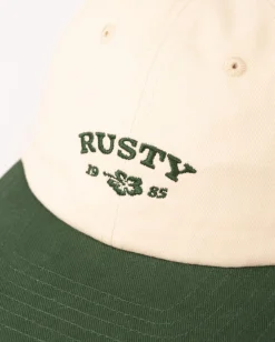 Retro Rae Embroidered Adjustable Cap | Rusty Discount