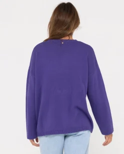 Rider Relaxed Crew Neck Knit | Rusty Outlet