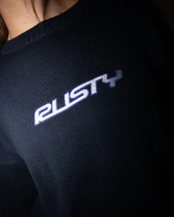 Rider Relaxed Crew Neck Knit | Rusty Flash Sale