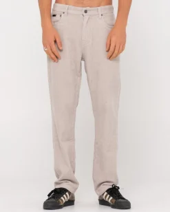 Rifts 5 Pocket Straight Fit Cord Pant | Rusty Best Sale