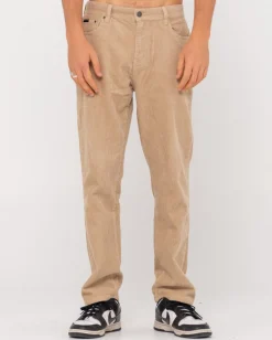 Rifts 5 Pocket Straight Fit Cord Pant | Rusty Sale