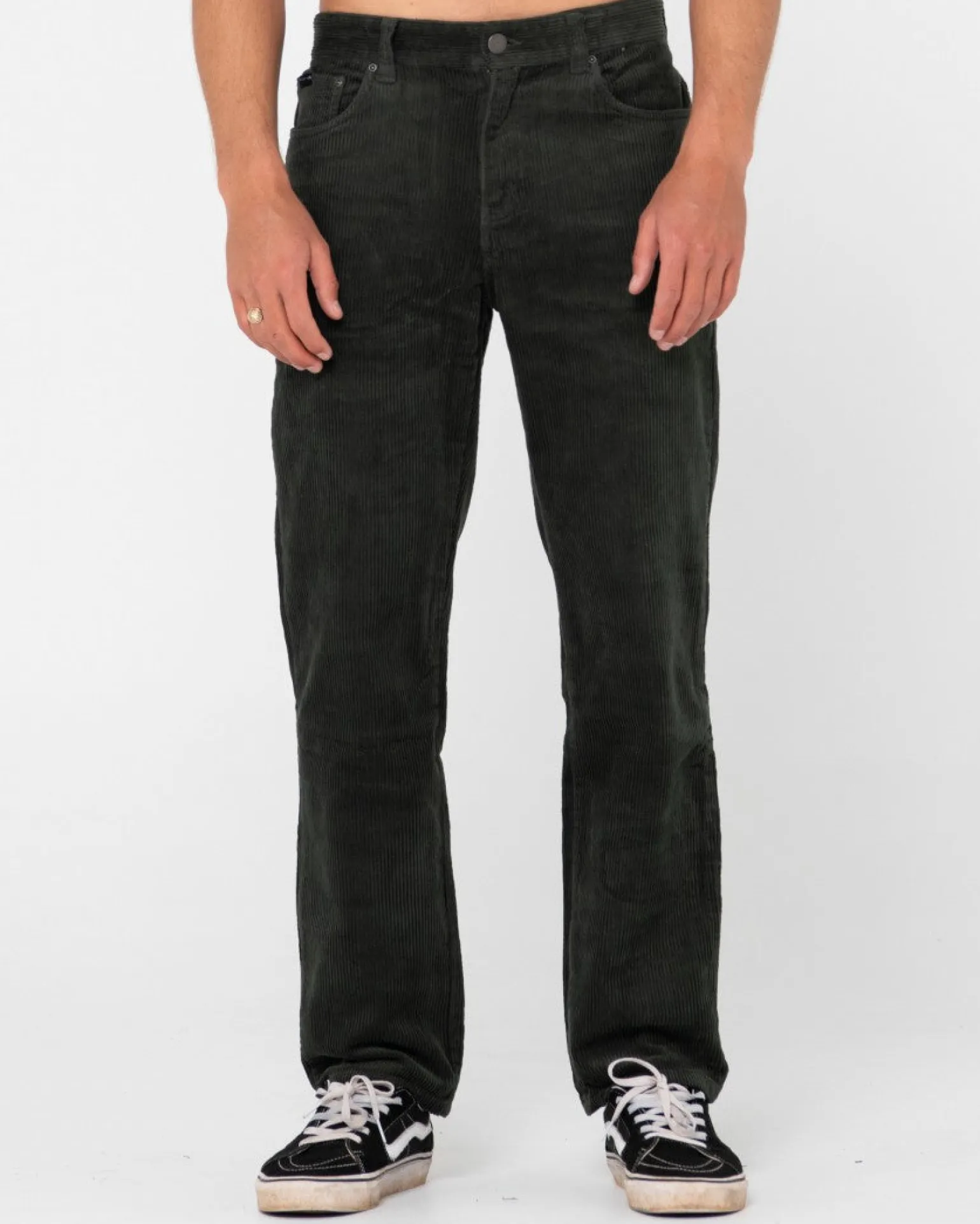 Rifts 5 Pocket Straight Fit Cord Pant | Rusty Cheap