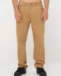 Rifts 5 Pocket Straight Fit Cord Pant | Rusty Flash Sale