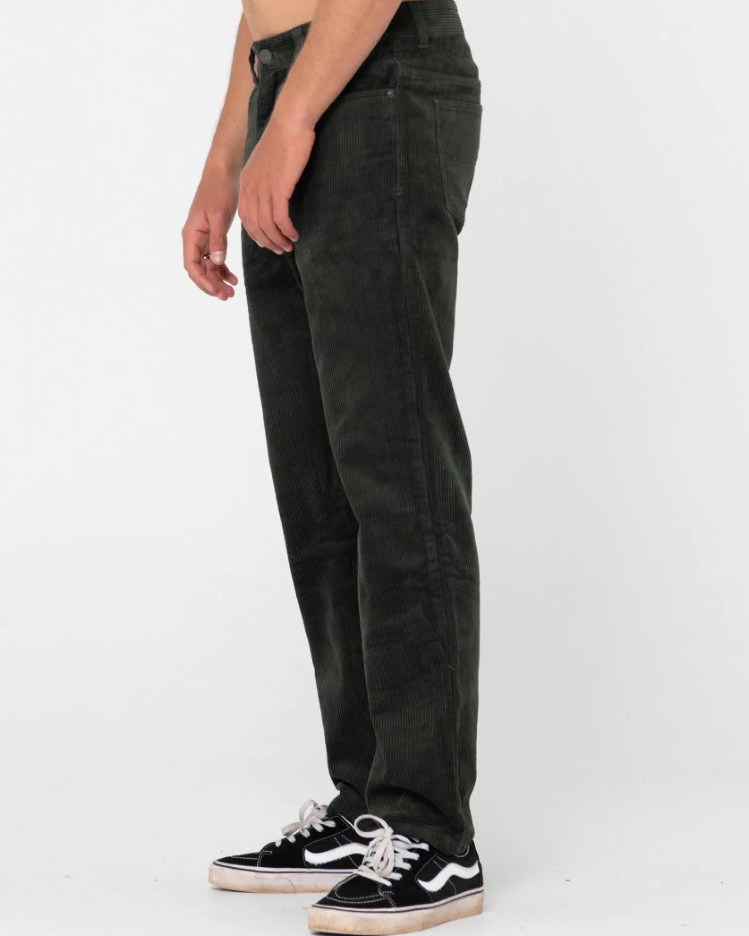 Rifts 5 Pocket Straight Fit Cord Pant | Rusty Cheap