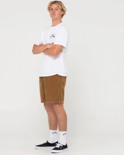 Rifts Small Cord Elastic Short Boys | Rusty Discount