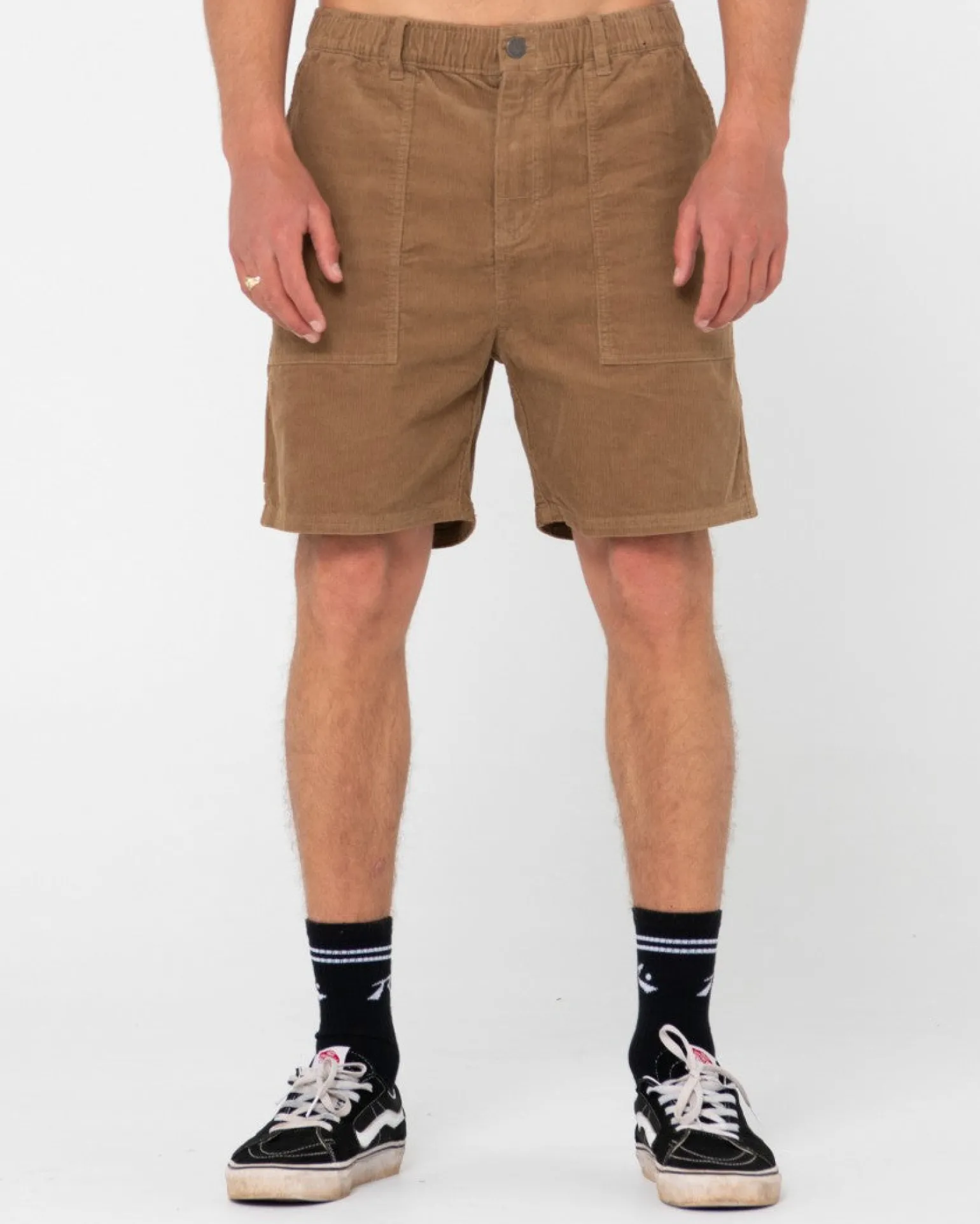 Rigglet Cord Workwear Elastic Short | Rusty Shop