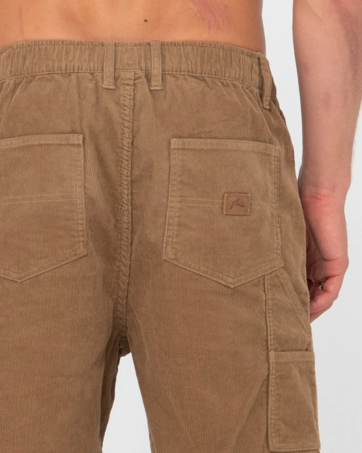 Rigglet Cord Workwear Elastic Short | Rusty Shop