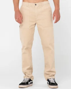Rigglet Workwear Straight Fit Elastic Pant | Rusty Online