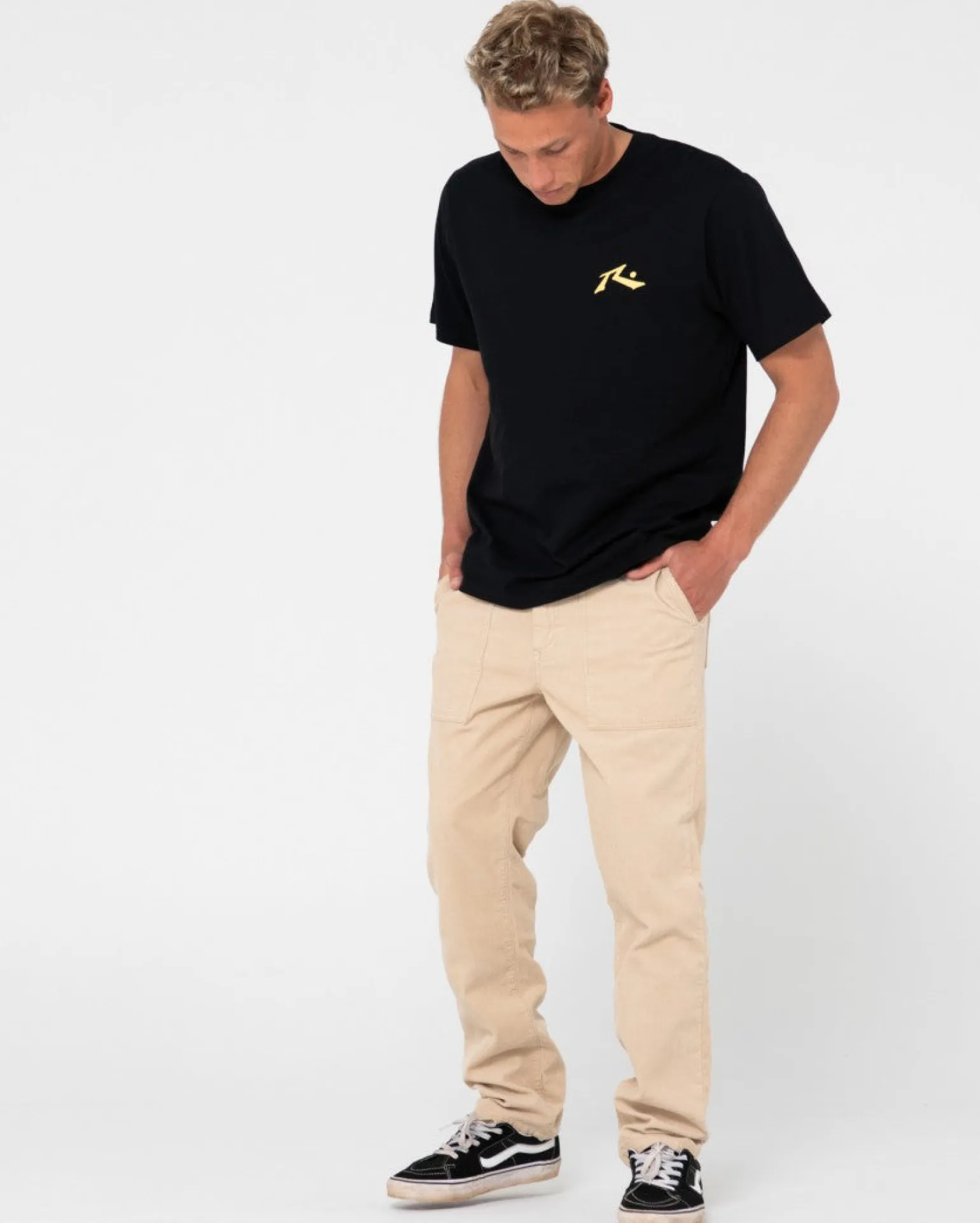 Rigglet Workwear Straight Fit Elastic Pant | Rusty Online