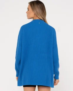 Rimbra Longline Relaxed Fit Knit | Rusty New