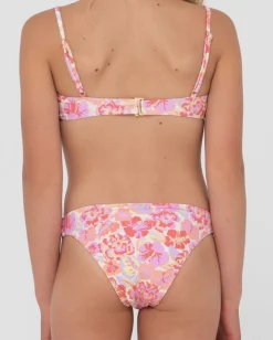 Rio Hibiscus Printed Bikini Set Girls | Rusty Flash Sale