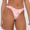 Rio Hibiscus Printed Brazilian Bikini Bottom | Rusty Hot
