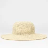 Romance Wide Brim Straw Beach Hat | Rusty Shop