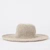 Romance Wide Brim Straw Beach Hat | Rusty Fashion