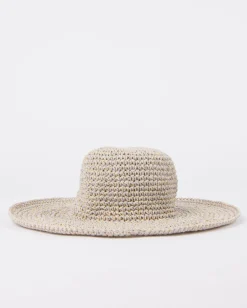 Romance Wide Brim Straw Beach Hat | Rusty Fashion