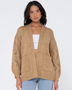 Rossie Relaxed Fit Knit Cardigan | Rusty Shop