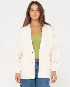 Rossie Relaxed Fit Knit Cardigan | Rusty New