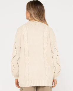 Rossie Relaxed Fit Knit Cardigan | Rusty Cheap