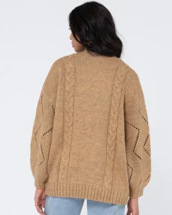 Rossie Relaxed Fit Knit Cardigan | Rusty Shop