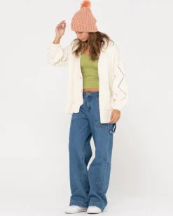Rossie Relaxed Fit Knit Cardigan | Rusty New