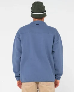 Rs Relaxed 1/4 Zip Super Fleece | Rusty Flash Sale