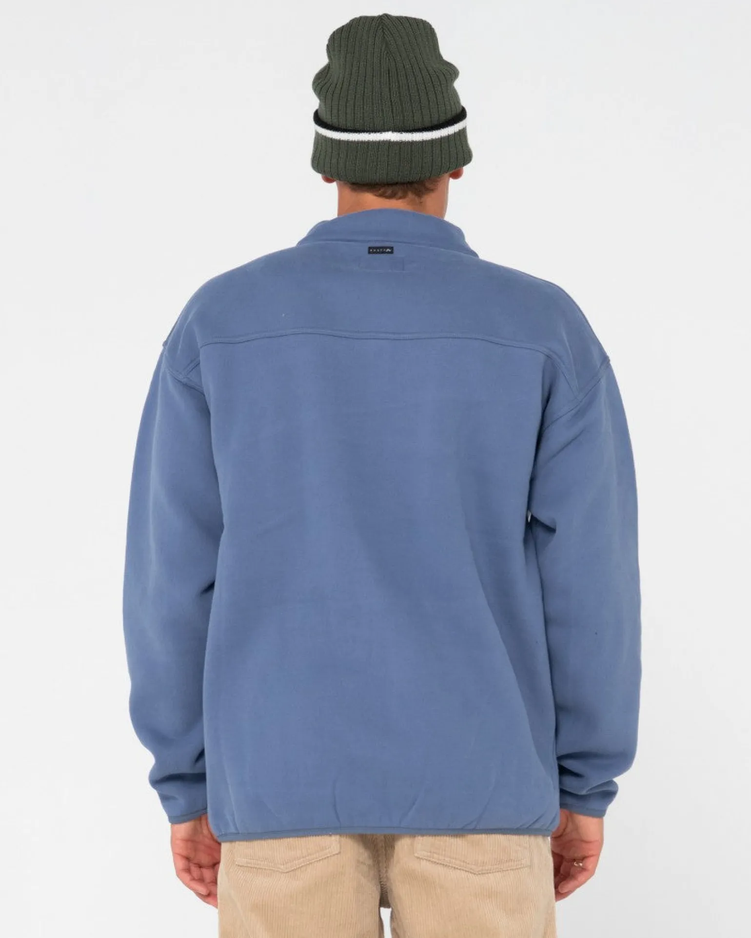 Rs Relaxed 1/4 Zip Super Fleece | Rusty Flash Sale