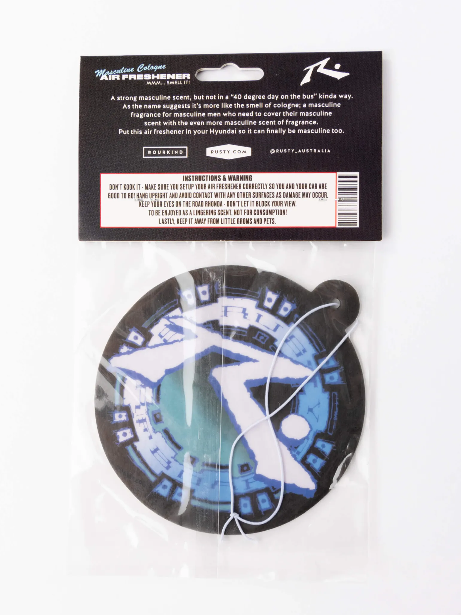 Air Freshener - Masculine Cologne | Rusty Fashion