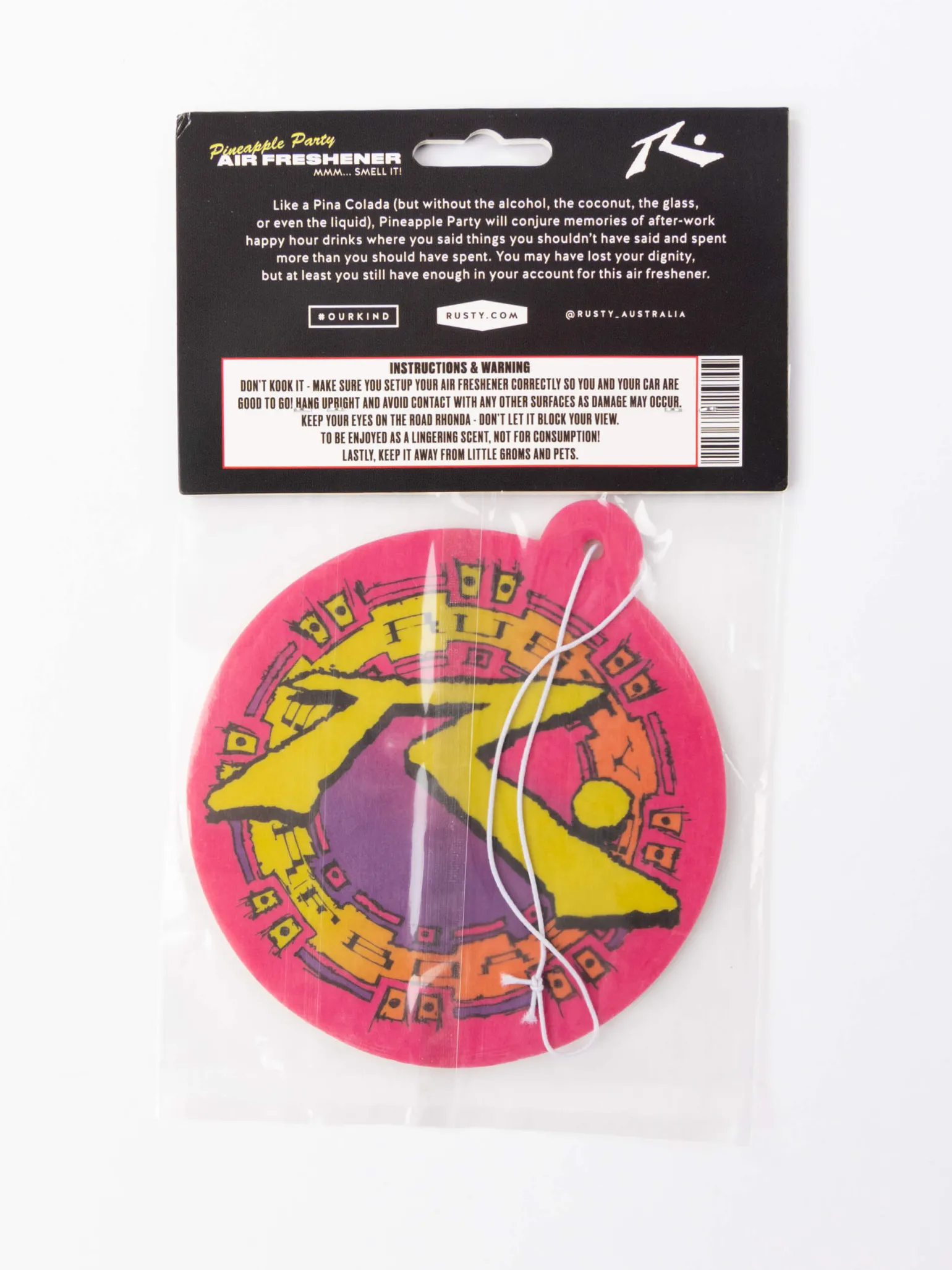 Air Freshener - Pineapple Party | Rusty Shop