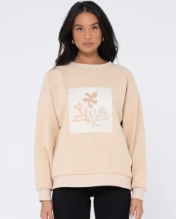 Atoll Oversize Crew Fleece | Rusty Fashion