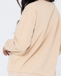 Atoll Oversize Crew Fleece | Rusty Fashion