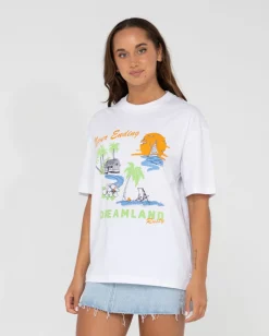 Dreamland Oversized Graphic Tee | Rusty Store