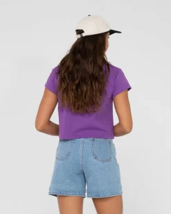 Essentials Classic Crop Tee | Rusty Store