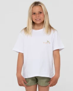 Everyday Graphic Oversize Tee Girls | Rusty Best