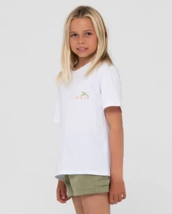 Everyday Graphic Oversize Tee Girls | Rusty Best