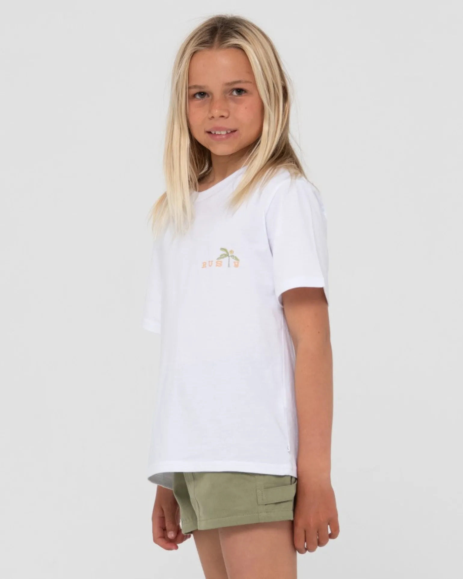 Everyday Graphic Oversize Tee Girls | Rusty Best