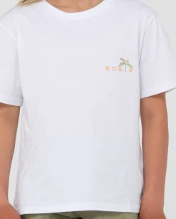 Everyday Graphic Oversize Tee Girls | Rusty Best
