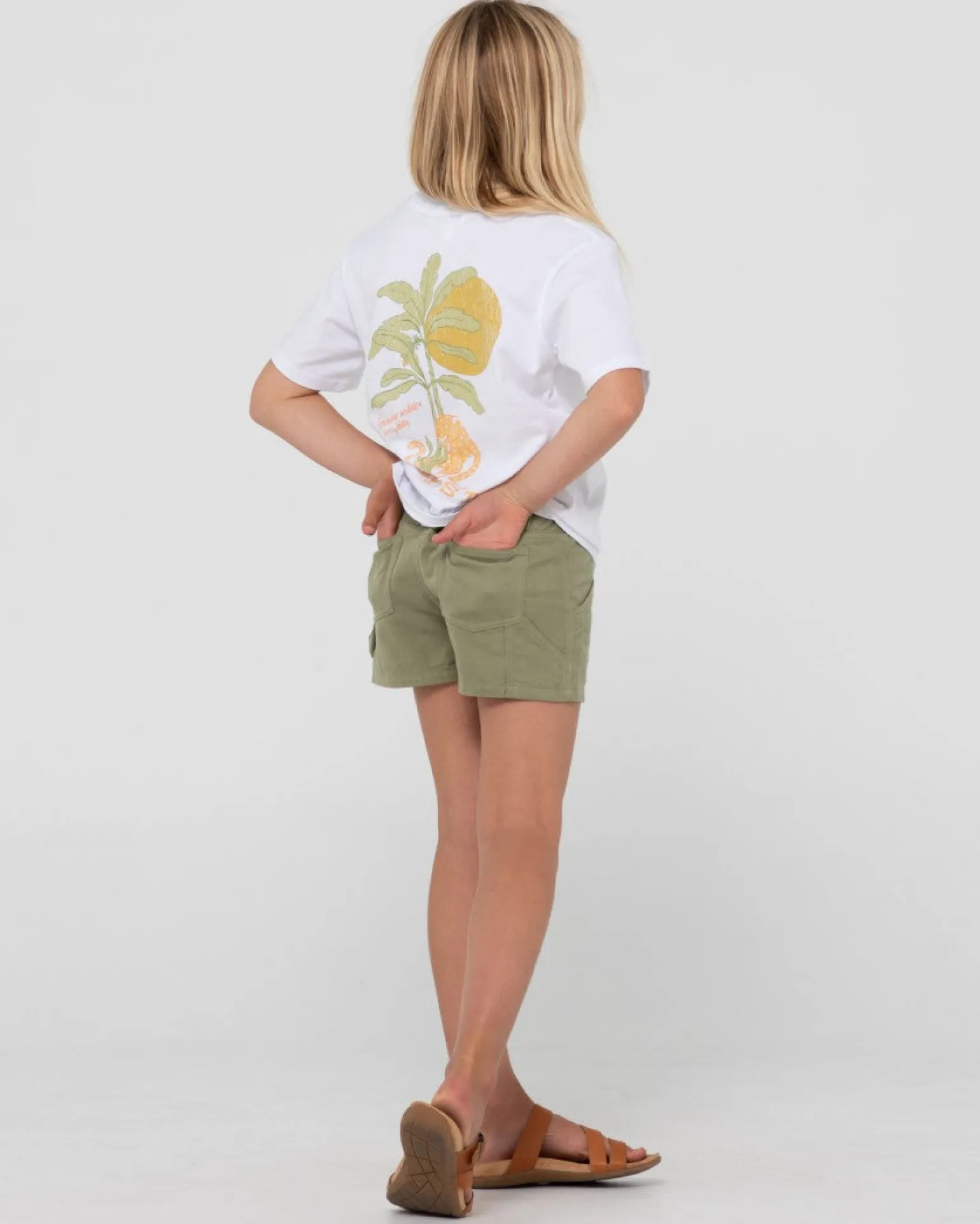 Everyday Graphic Oversize Tee Girls | Rusty Best