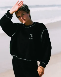Fortitude Oversize Crew Fleece | Rusty Sale