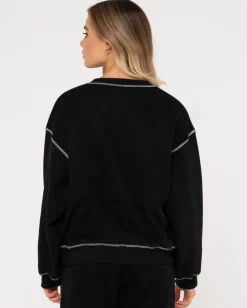 Fortitude Oversize Crew Fleece | Rusty Sale
