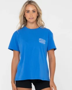 Leisure Relaxed Fit Tee | Rusty Hot