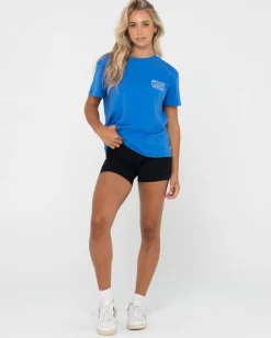 Leisure Relaxed Fit Tee | Rusty Hot
