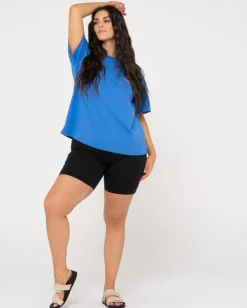 Leisure Relaxed Fit Tee | Rusty Hot