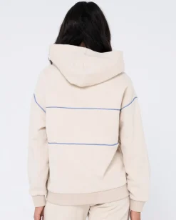 Line Oversize Hooded Fleece | Rusty Outlet