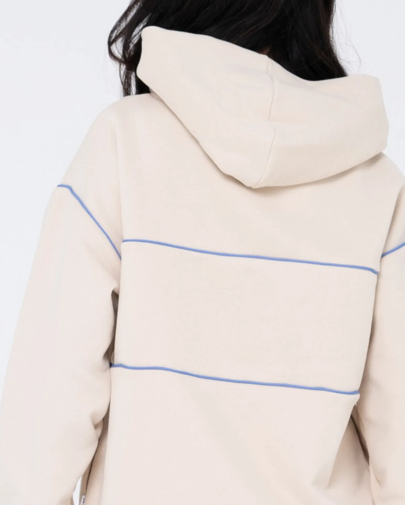 Line Oversize Hooded Fleece | Rusty Outlet
