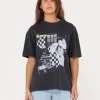 Nightlight Oversize Graphic Tee | Rusty Fashion