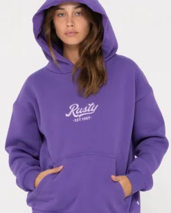 Old School Graphic Oversize Fleece | Rusty Sale