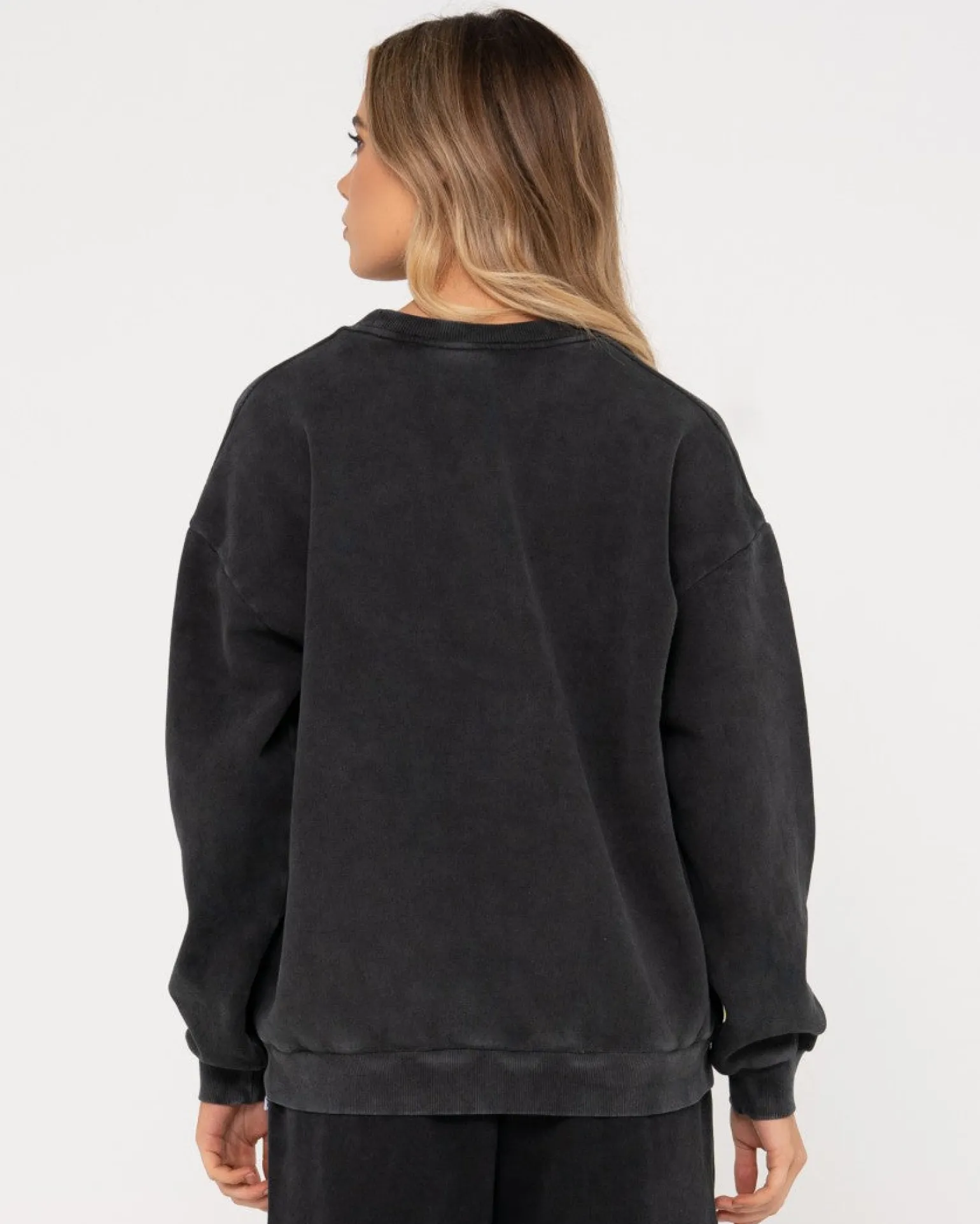 Oversize Crew Fleece | Rusty Cheap