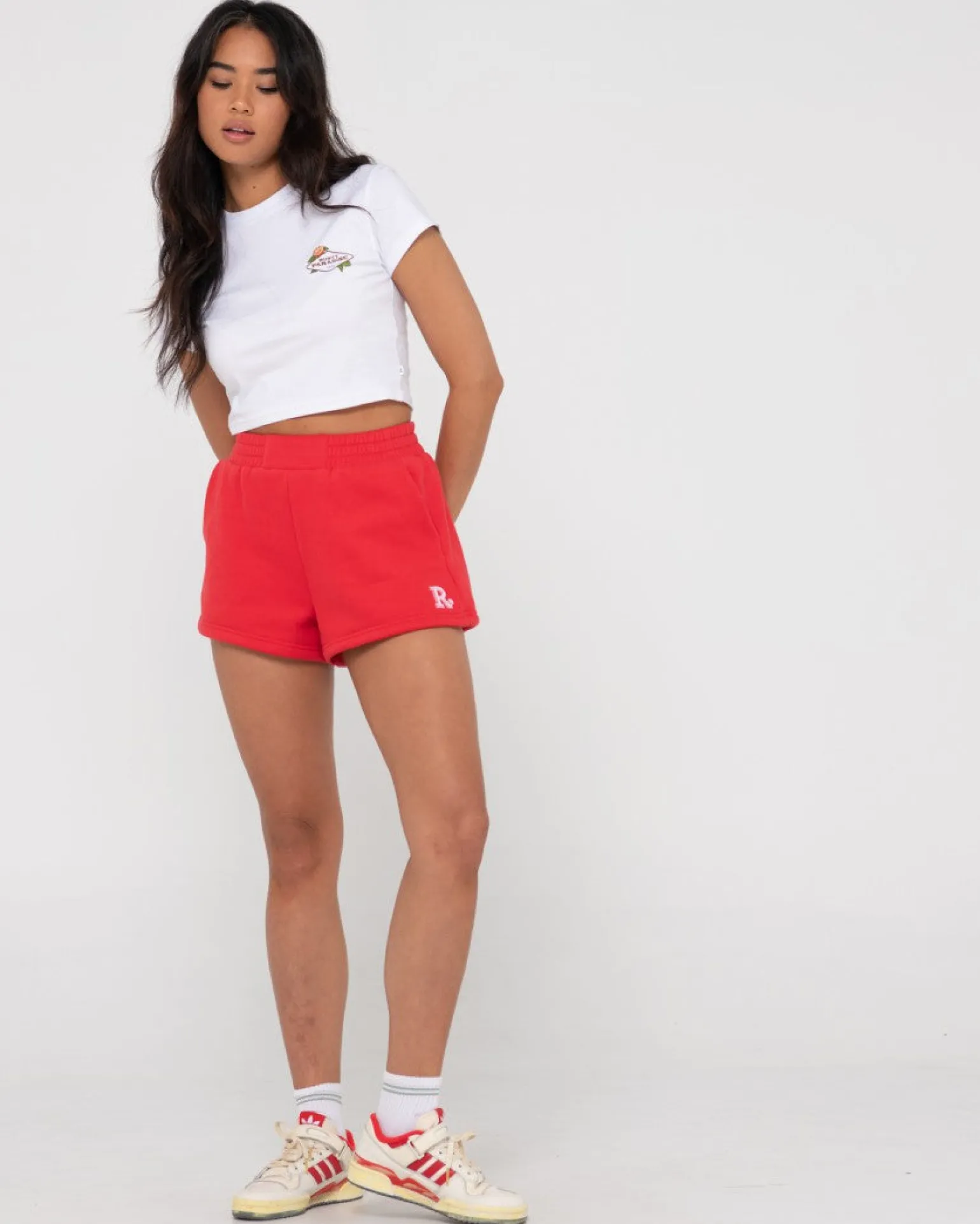 Paradise Graphic Baby Tee | Rusty Clearance