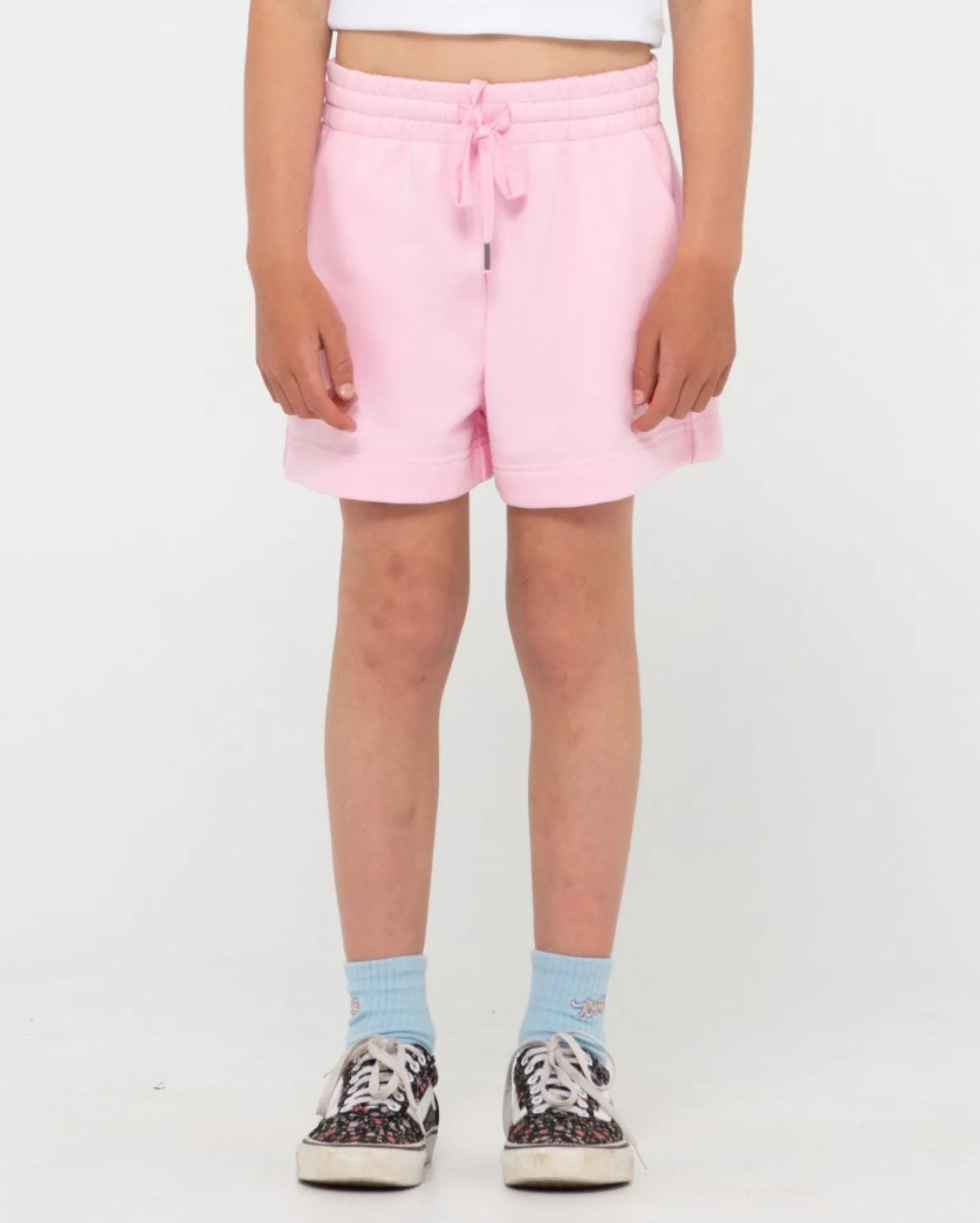 Signature Fleece Short Girls | Rusty Cheap
